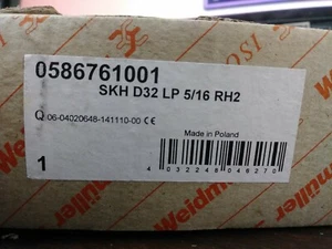 INTERFAZ CONECTOR DE BORDE DE TARJETA WEIDMULLER 0586761001 4 AMP 250 VOLTIOS NUEVO EN CAJA - Imagen 1 de 11