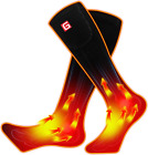 Electric Battery Heated Socks Rechargeable Battery Powered Heating Sox Cold Weat