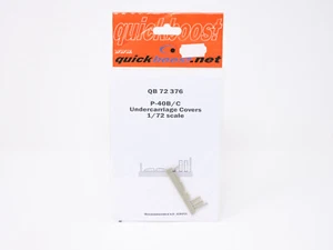 Cubiertas de tren de rodaje Warhawk QuickBoost P-40B/C 1/72 - NOS 72376 para kit Airfix - Imagen 1 de 2