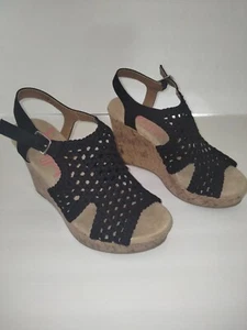 Jellypop Sandalen schwarz Größe 7 NEU - Bild 1 von 7