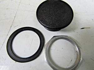 ✌ NEW ALLEN BRADLEY 800T-N1B CLOSING BUTTON BLACK WITH GASKET 30MM - Picture 1 of 4