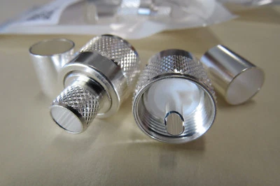 10 Silver-Teflon® PL-259 Type Crimp/Solder Connectors RG8 RG213 9913 LMR400 more - Image 1 of 4