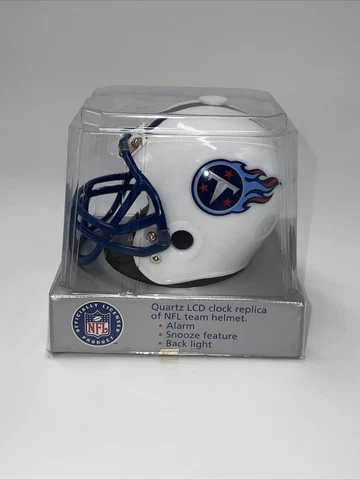 Bulova Sportstime Alarm Clock Tennessee Titans NFL Works Cover