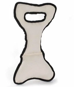 Knight Pet Canvas Bone Tug, Medium - Picture 1 of 1