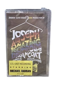 Joseph Technicolor Dreamcoat Cassette Sealed Michael Damian Lloyd Webber 1990s - Picture 1 of 6