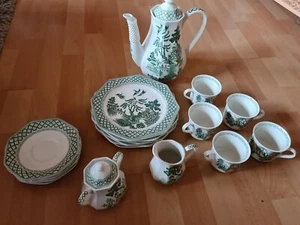 Willow Ironstone Geschirr, J & G Meakin England, 21-tgl. mit chinesischem Motiv - Bild 1 von 10
