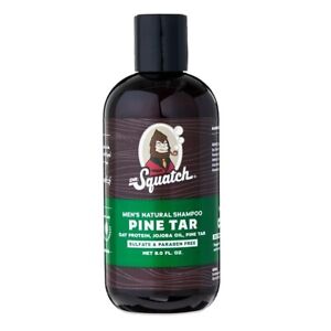 Dr Squatch men's Natural Shampoo Pine Tar 8.0 Fl Oz Brand New