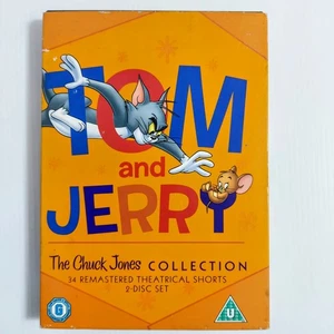 Tom And Jerry The Chuck Jones Collection DVD 2 Disc Set Slipcase 34 Shorts - Picture 1 of 10