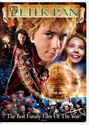 Peter Pan DVD Jeremy Sumpter NEW - Image 1 of 3