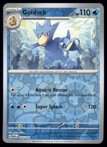 Golduck 055/165 SV: Scarlet & Violet 151 Reverse Holo quasi nuovo - Foto 1 di 2