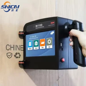 10cm large format handheld inkjet printer prints text, images, batch numbers - Picture 1 of 6