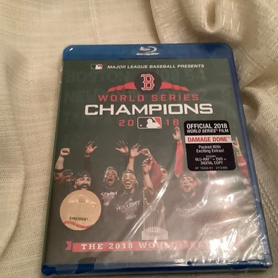 Major League Baseball World Series Blue Ray DVD 2018 Unopened  - Image 1 of 4