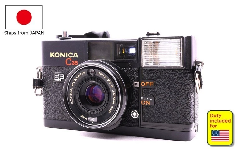 Konica C35 EF Film Cameras for sale - eBay