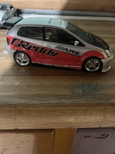 1/18 Honda Civic Si TUNERZ by: Hot Wheels 1:18 Scale Rare Silver - Picture 1 of 13