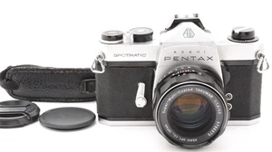 [NEUWERTIG KEINE US-Pflichten!] Pentax Spotmatic SP analoge Kleinbildkamera im Set mit SMC 55-mm-Objektiv - Bild 1 von 15