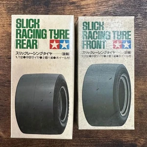 Tamiya Slick Racing Tires Vintage Set - Picture 1 of 5