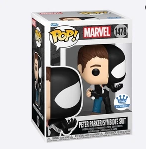 Funko Pop! TUTA SIMBIONTE Marvel’s Peter Parker 1478 Funko Esclusiva IN MANO - Foto 1 di 3