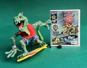 X-Treme Petz RIP Lizard Figure con mini fumetto 2000 prima edizione, sciolto - Foto 1 di 11