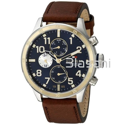 Reloj Tommy Hilfiger Hombre 1791137 Genial Deportivo Dos Tonos Acero Inoxidable Foto 1 de 4