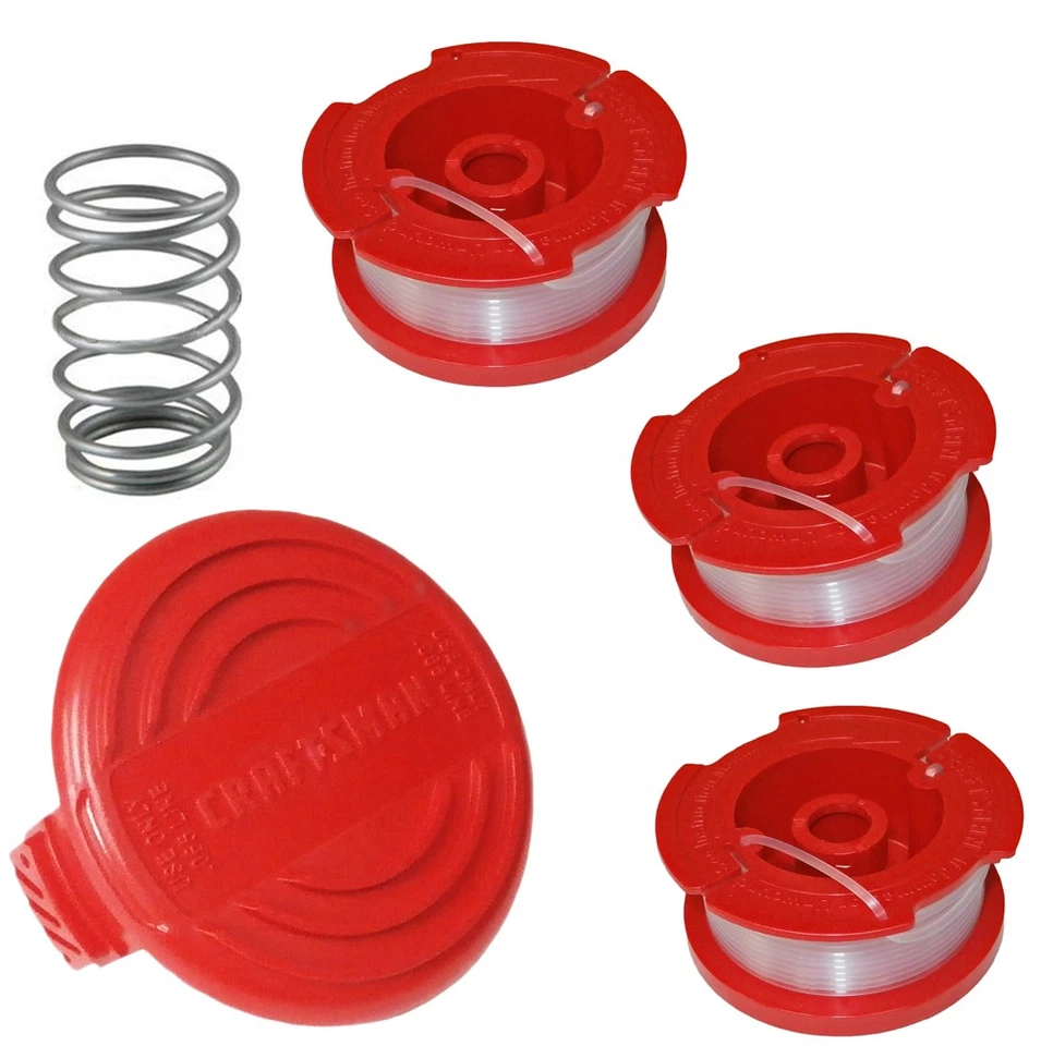 Craftsman Pack of Genuine OEM Replacement Cap, Spring and 3 Spools, COMBO00256 - Image 1 of 1