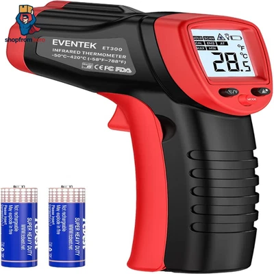 Laser-IR-Thermometer | -50°C bis +380°C | 12:1 Messverhältnis - Bild 1 von 4