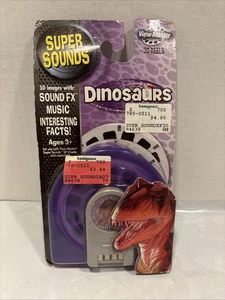 Carretes 3D View Master 2005 Mattel super sonidos dinosaurios  - Imagen 1 de 7