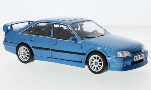 Opel Omega Evolution 500 Metallic Blue 1 24 WHITEBOX WB124138