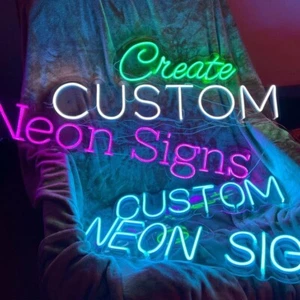 Vibrant Custom LED Neon Sign – Personalized for Room Decor, Bars, Weddings - Picture 1 of 18