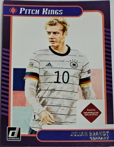 2021-22 Panini Donruss FiFa World Cup Road To Qatar Pitch Kings Julian Brandt
