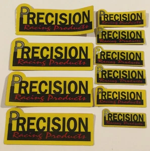 (10) PRECISION RACING STEERING STABILIZER trx450r ltr450 yfz450r DECAL STICKERS - Bild 1 von 3