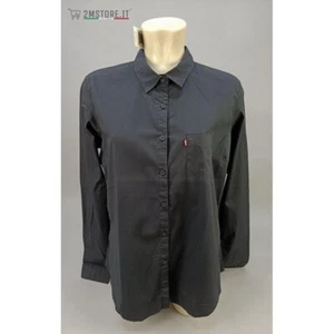LEVIS Damen Hemd LEVI'S Red tab Girls Elegance Schwarz Slim Fit Casual Style - Bild 1 von 10