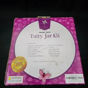Kit mágico de tarro de hadas personalizable haz tu propia linterna de hadas luz nocturna - Imagen 1 de 6