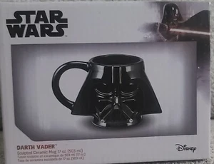 Disney Darth Vader Star Wars sculpted coffee mug black - Picture 1 of 7
