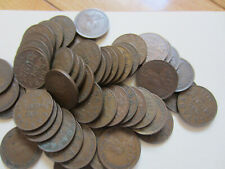 Roll of 1929 Canada Small Cents (50 Coins). George V Pennies 1p