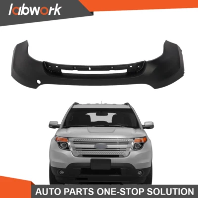 Cubierta de parachoques delantero de laboratorio sin sensores orificios para Ford Explorer 2011-2015 Foto 1 de 4