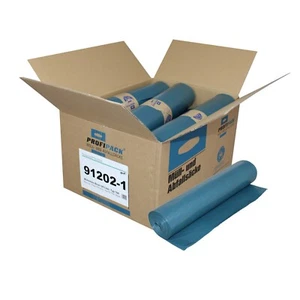 150 Müllsäcke Abfallsäcke Müllbeutel  120Liter blau Typ100 700x1100 fest 91202-1 - Bild 1 von 8