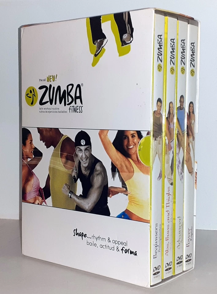 ZUMBA FITNESS Latin Workout Routine - 4 Volume Boxset - DVD [Region 2] - Image 1 of 4
