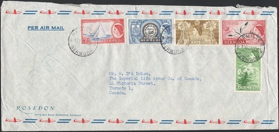 BERMUDA, 1960. Air Cover 143, 145-46,150, 53, Toronto Foto 1 de 1