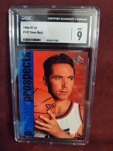 STEVE NASH 1996-97 SP ROOKIE RC #142 CGC 9 - Picture 1 of 1