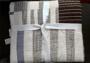 Pottery Barn PAULINE BOYD QUILT Vintage Textiles COASTLINE Quilt NWOT Sold Out