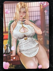 Tarjeta Waifu de anime DUAL 454 Tsunade Naruto Goddess Story ACG NSFW - Imagen 1 de 3