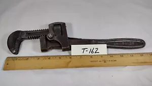 (162) Vintage Stillson 14” Pipe Wrench Marked Lakeside Decor, Steampunk - Picture 1 of 9