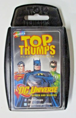 2014 Top Trumps Cards Marvel Comics, DC Universe Heroes and Villains - Image 1 of 4
