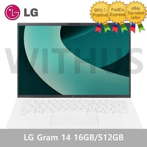 LG Gram 14 14" 14Z90T-GA5HK Ultra5 Intel Arc 16GB/512GB Win11 gram AI Laptop - Picture 1 of 13