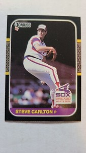 1987 DONRUSS STEVE CARLTON #617 NM 