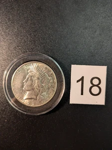 (1922) US PEACE DOLLAR 90% Silber 0,858-0,859 Feinunzen (#18) - Bild 1 von 2