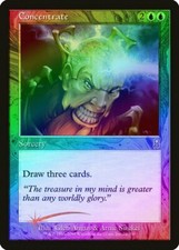 Concentrate FOIL Odyssey NM Blue Uncommon MAGIC THE GATHERING CARD ABUGames