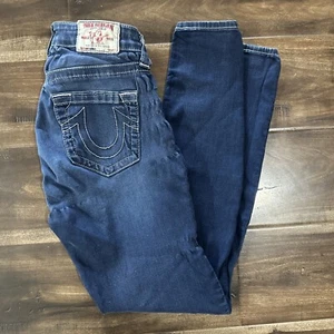 Vintage True Religion Jeans Gr. 26 SKINNY Blau - Bild 1 von 10