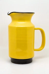 Mid Century Holt And Howard Yellow Italian Ceramic Pitcher - Picture 1 of 4