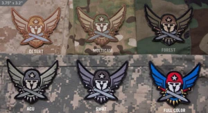 Milspec Monkey Modern Spartan Morale Patch 6 colors to choose! - Picture 1 of 7